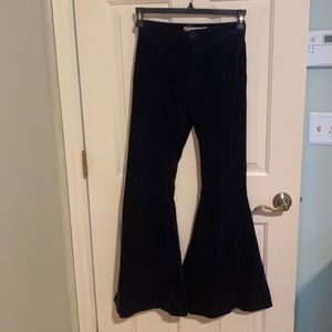 Dark Navy Cordaroy bell bottoms by Chelsea and Violet